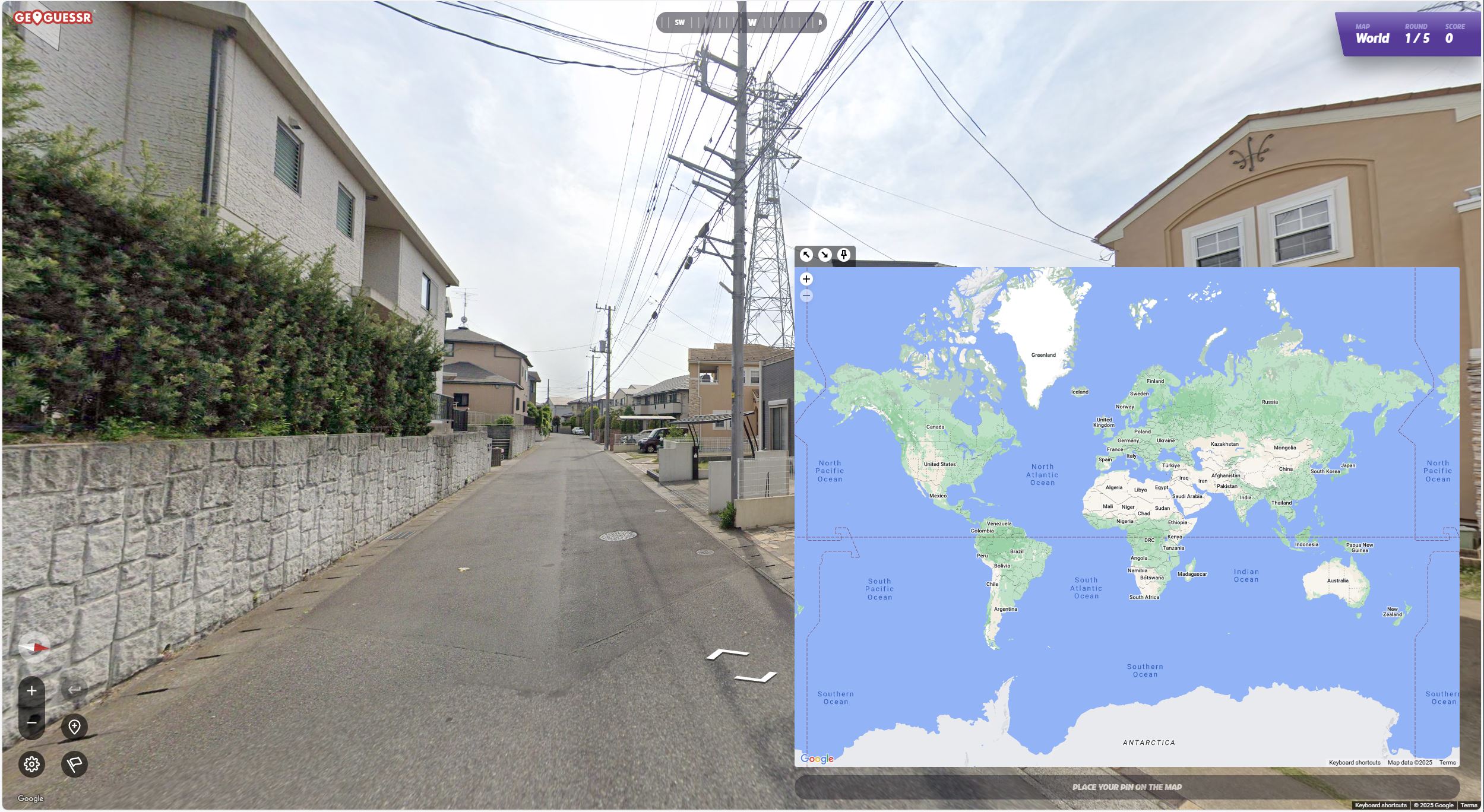 GeoGuessr gameplay